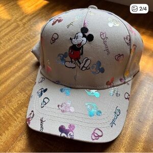 Disney Mickey Mouse Patterned Hat